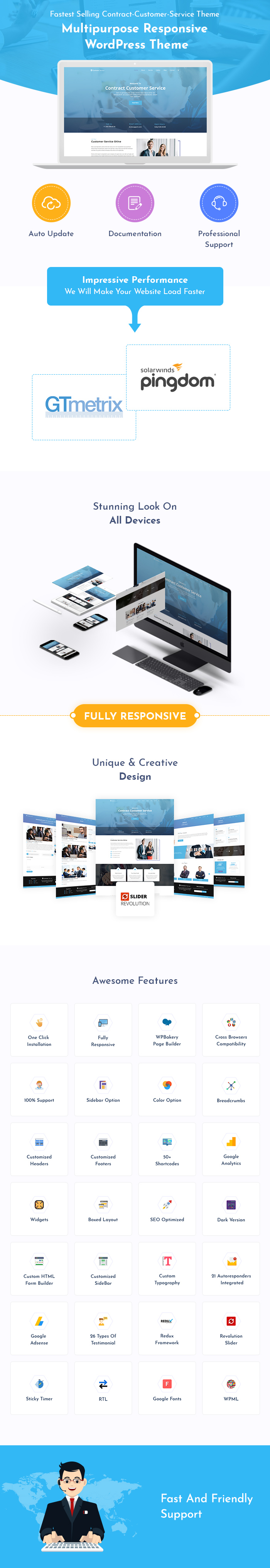 Tech Support WordPress Theme