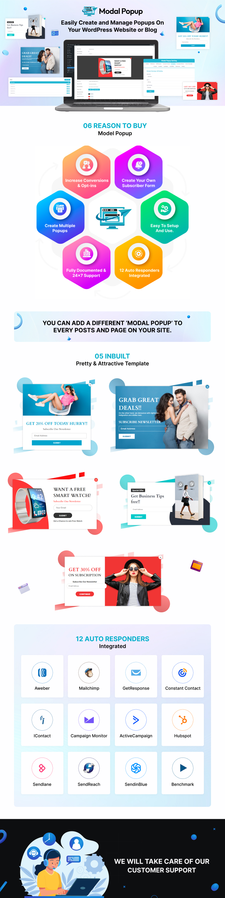 modal Popup WordPress Plugin