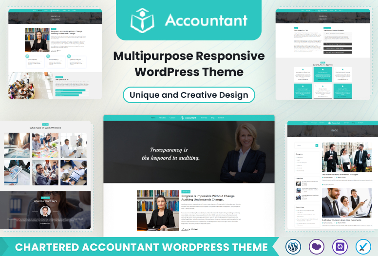 Chartered Accountant WordPress Theme