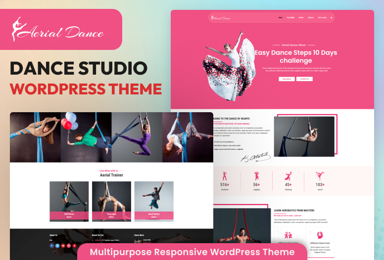 Dance Studio WordPress Theme