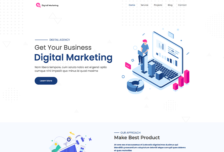 Digital Web Agency WordPress Theme